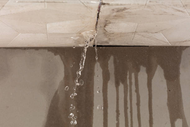 Professional Flood Damage Cleanup technician working in Northbridge, MA